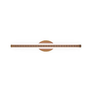 Modern Forms WS230628 Mainline 1-lt 28" LED Wall Sconce, 4CCT Selectable-Aged Brass