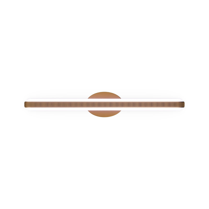 Modern Forms WS230628 Mainline 1-lt 28" LED Wall Sconce, 4CCT Selectable-Aged Brass