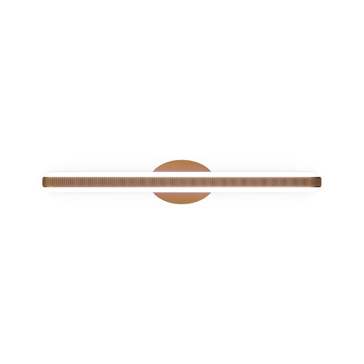 Modern Forms WS230628 Mainline 1-lt 28" LED Wall Sconce, 4CCT Selectable-Aged Brass