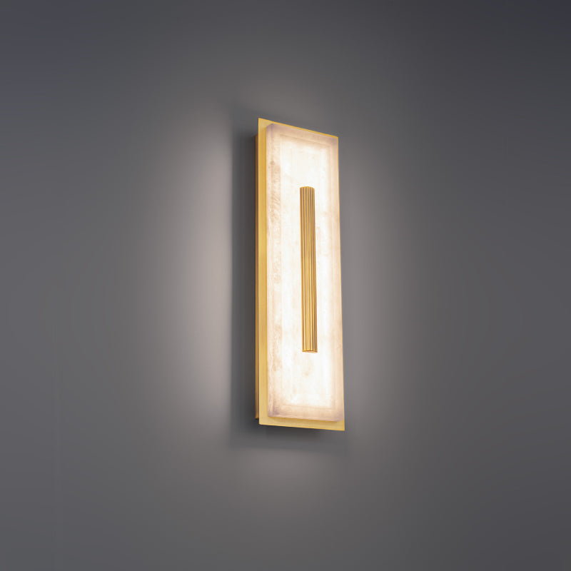 Modern Forms WS236618 Clarice 1-lt 19" Tall LED Wall Sconce-Aged Brass