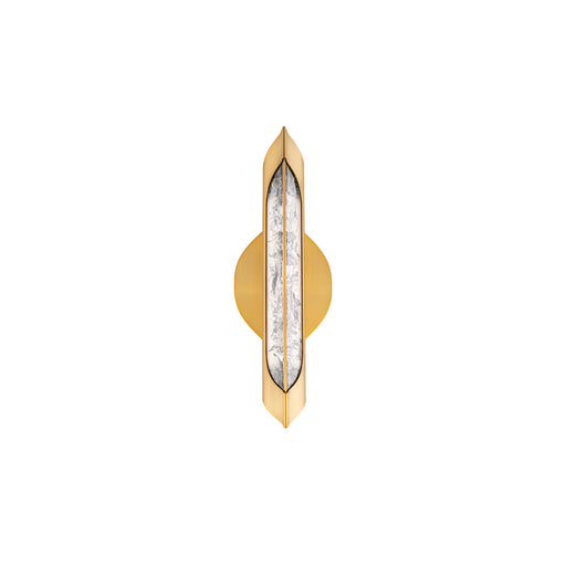Modern Forms WS240616-TWA Hadleigh 1-lt 16" Tall LED Wall Sconce-Aged Brass
