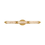 Modern Forms WS240632-TWA Hadleigh 3-lt 32" LED Vanity Light-Aged Brass