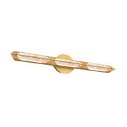 Modern Forms WS240632-TWA Hadleigh 3-lt 32" LED Vanity Light-Aged Brass