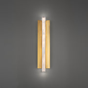 Modern Forms WS242624 Rapper 1-lt 24" Tall LED Wall Sconce-Aged Brass