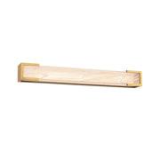 Modern Forms WS262624 Frozen Zone 1-lt 24" LED Vanity Light-Aged Brass