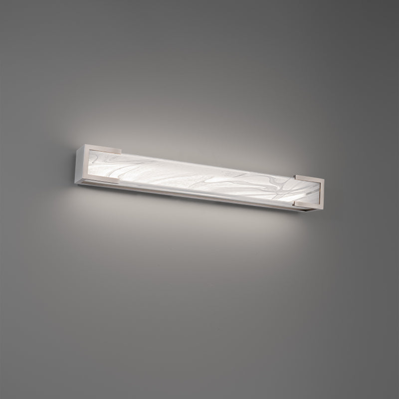 Modern Forms WS262624 Frozen Zone 1-lt 24" LED Vanity Light-Brushed Nickel