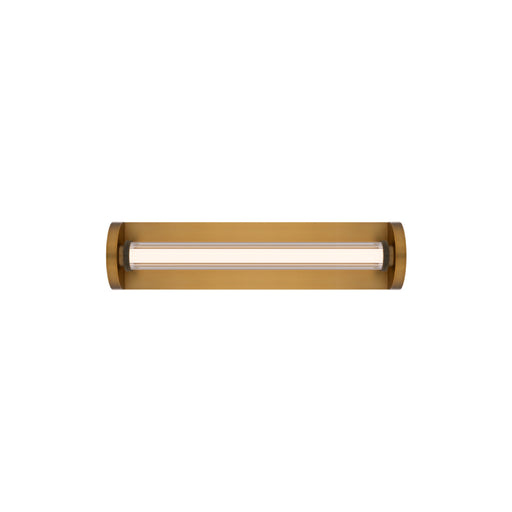 Modern Forms WS266620 Iconix 1-lt 20" LED Wall Sconce, 4CCT Selectable-Aged Brass