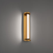 Modern Forms WS266620 Iconix 1-lt 20" LED Wall Sconce, 4CCT Selectable-Aged Brass