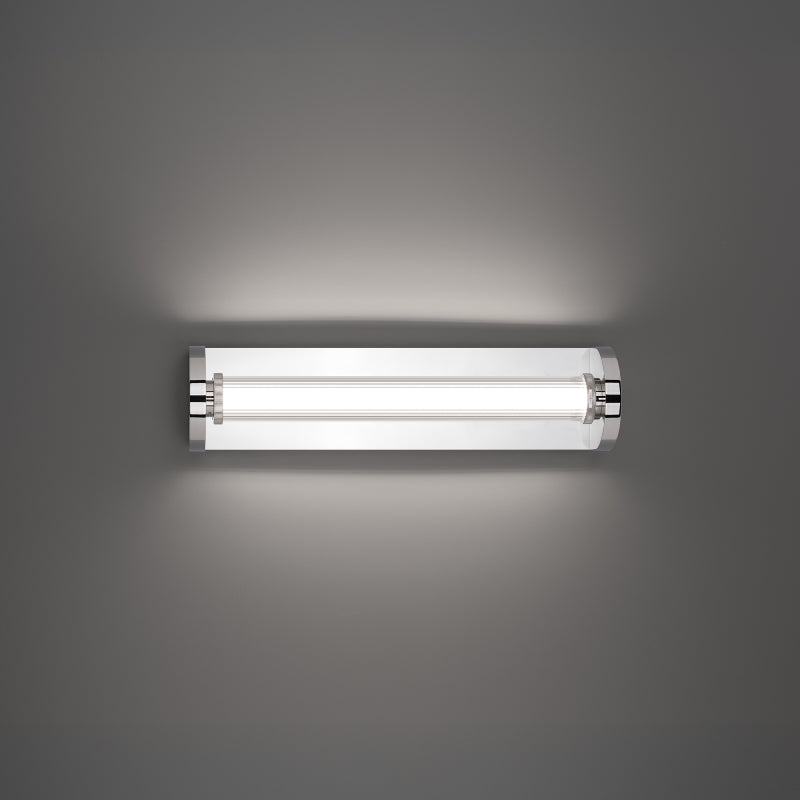 Modern Forms WS266620 Iconix 1-lt 20" LED Wall Sconce, 4CCT Selectable-Polished Nickel