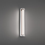 Modern Forms WS266628 Iconix 1-lt 28" LED Wall Sconce, 4CCT Selectable-Polished Nickel