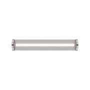 Modern Forms WS266628 Iconix 1-lt 28" LED Wall Sconce, 4CCT Selectable-Polished Nickel