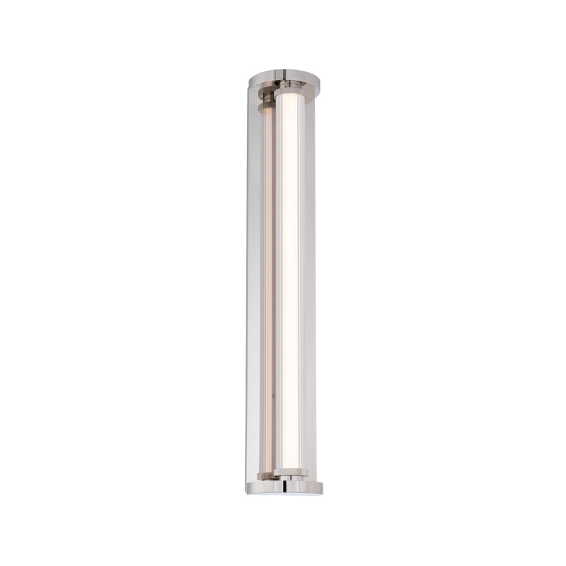 Modern Forms WS266628 Iconix 1-lt 28" LED Wall Sconce, 4CCT Selectable-Polished Nickel