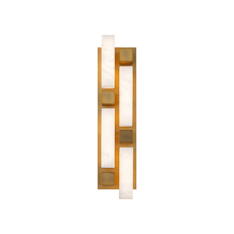 Modern Forms WS268625 Voxxel 4-lt 25" Tall LED Wall Sconce-Aged Brass