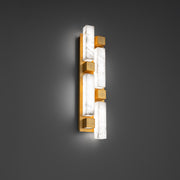 Modern Forms WS268625 Voxxel 4-lt 25" Tall LED Wall Sconce-Aged Brass