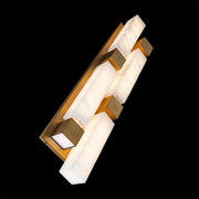 Modern Forms WS268625 Voxxel 4-lt 25" Tall LED Wall Sconce-Aged Brass