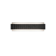 Modern Forms WS270619 Magnate 2-lt 19" LED Vanity Light, 4CCT Selectable-Basalt Stone/Black