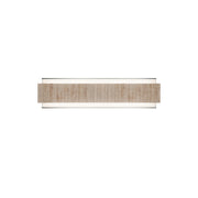 Modern Forms WS270619 Magnate 2-lt 19" LED Vanity Light, 4CCT Selectable-Beige Travertine/Aged Brass