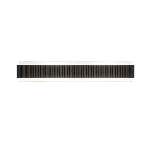 Modern Forms WS270627 Magnate 2-lt 27" LED Vanity Light, 4CCT Selectable-Basalt Stone/Black