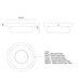 Kuzco WS97204 Stephord 1-lt 4" LED Wall Sconce