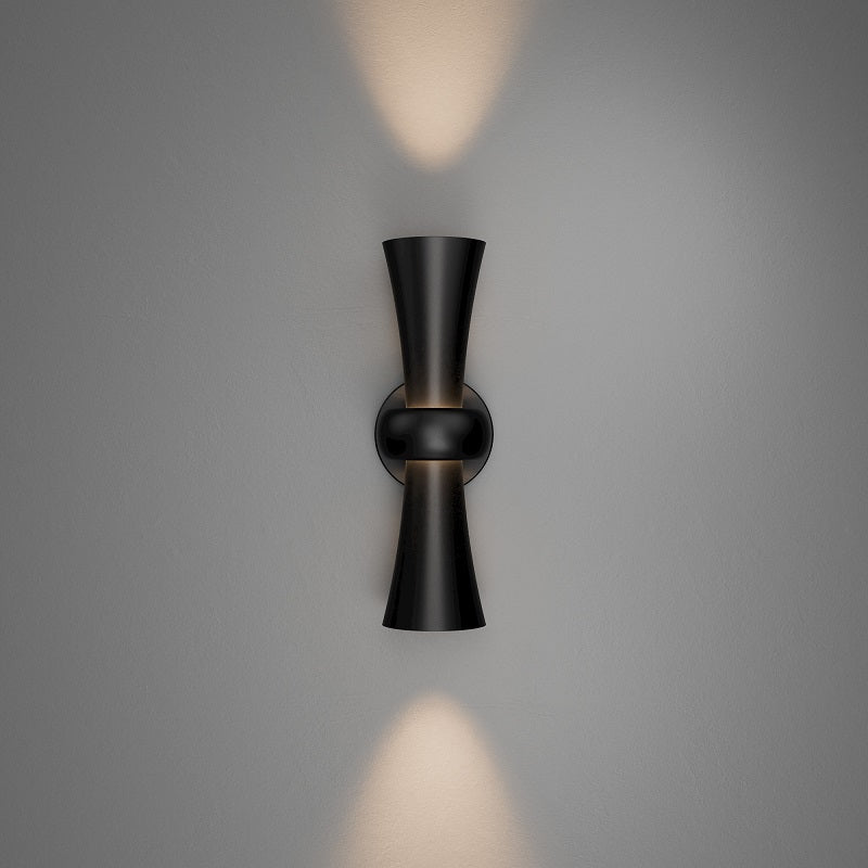 dweLED WSW106616 Fido 3-lt 16" Tall LED Outdoor Wall Sconce, 4CCT