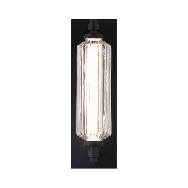 dweLED WSW118618 Portos 1-lt 18" Tall LED Outdoor Wall Sconce, 4CCT