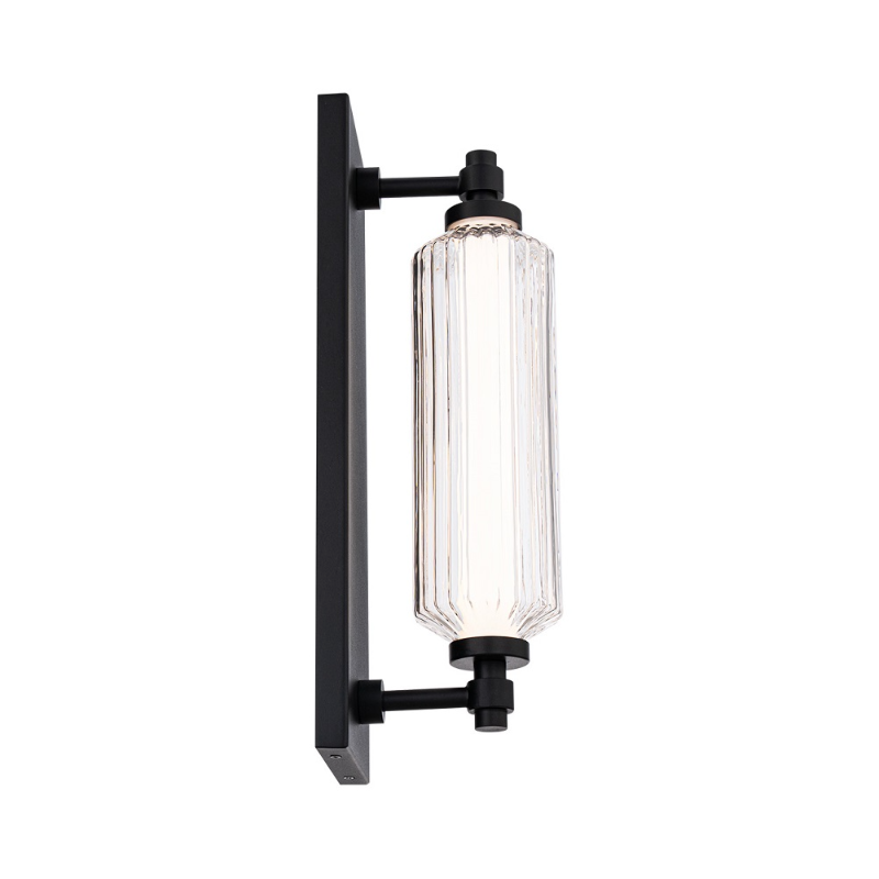 dweLED WSW118618 Portos 1-lt 18" Tall LED Outdoor Wall Sconce, 4CCT