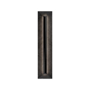 Modern Forms WSW218628 Bell Tower 1-lt 28" Tall LED Outdoor Wall Sconce, 4CCT Selectable-Basalt Stone/Black