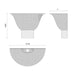 Alora Mood WV667014 Rancho 1-lt 14" LED Wall/Vanity Light