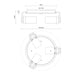 Alora FM355317 Wynwood 3-lt 17" Flush Mount