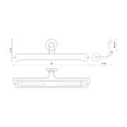 Alora PL355232 Wynwood 2-lt 32" Picture Light