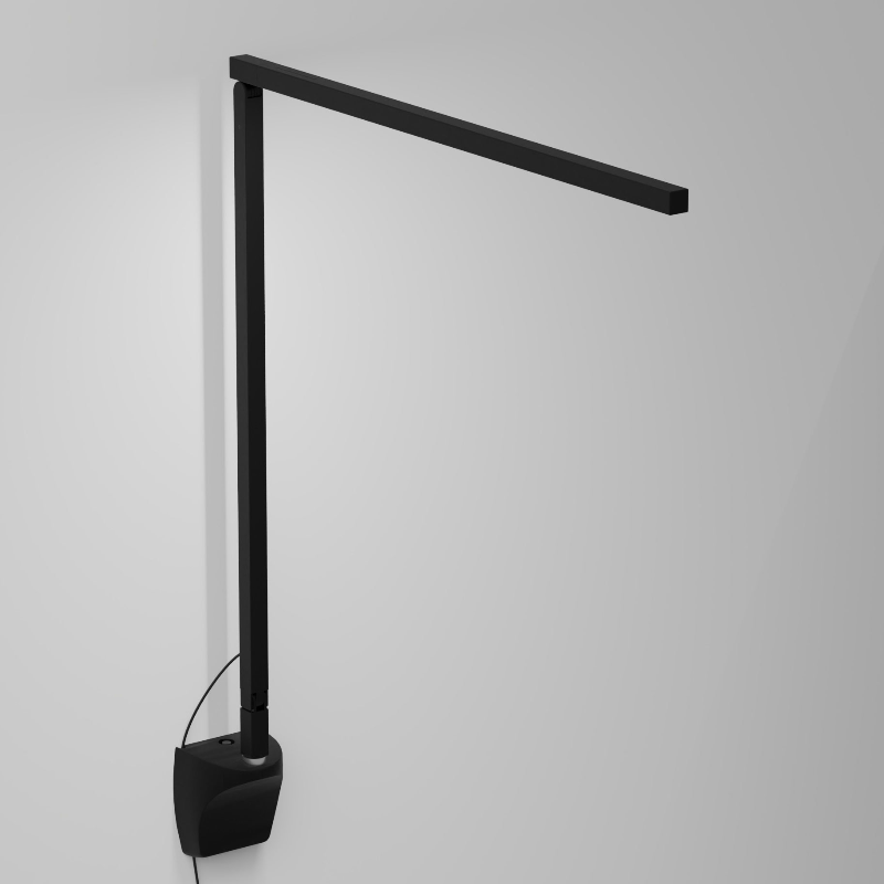 Koncept ZBD1000 Z-Bar Solo Pro Gen 4 LED Desk Lamp, Wall Mount - Matte Black/Wall Mount