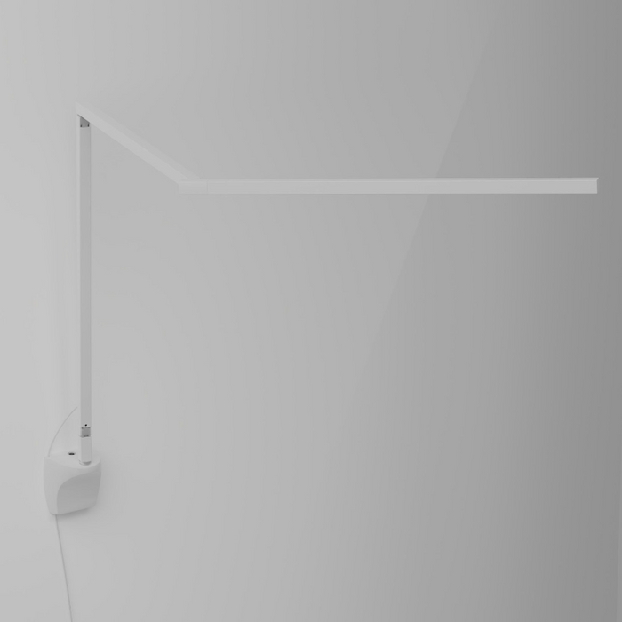 Koncept ZBD3000 Z-Bar Gen 4 LED Desk Lamp, Wall Mount - Matte White/Wall Mount