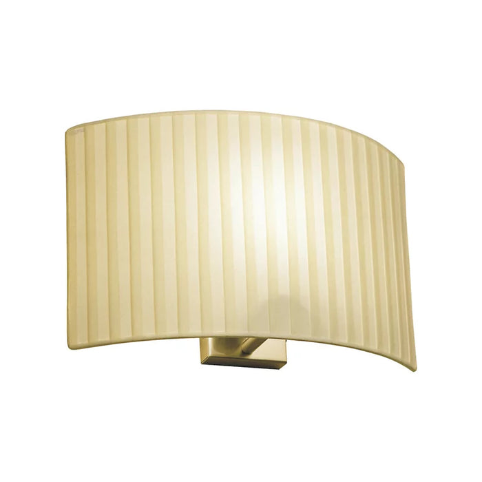 Bover Wall Street 32 1-lt 13" Wall Sconce-White Cotton