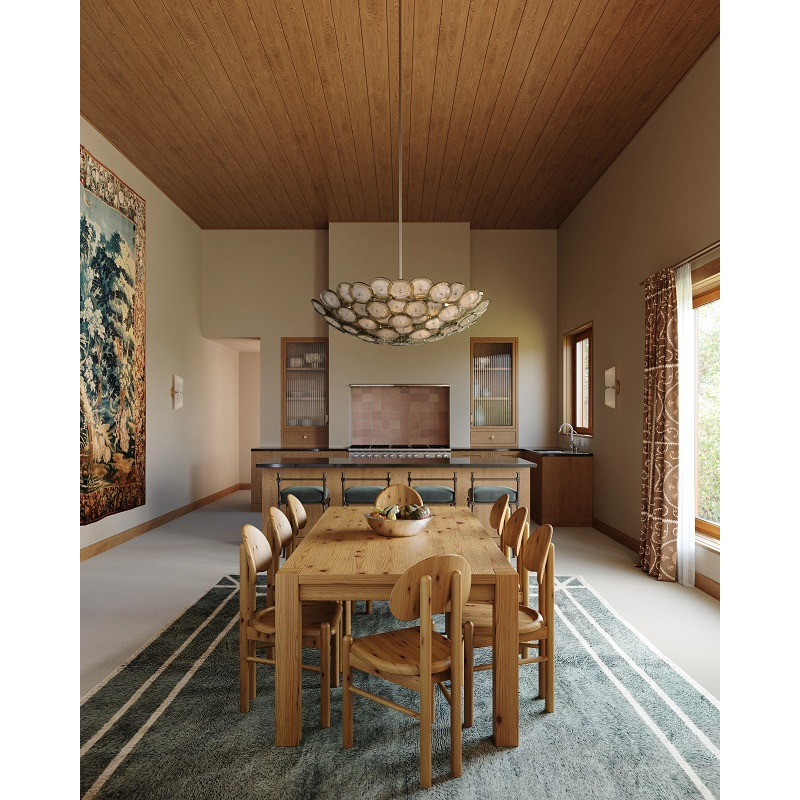 Troy F5232 Wassama 8-lt 32" Chandelier