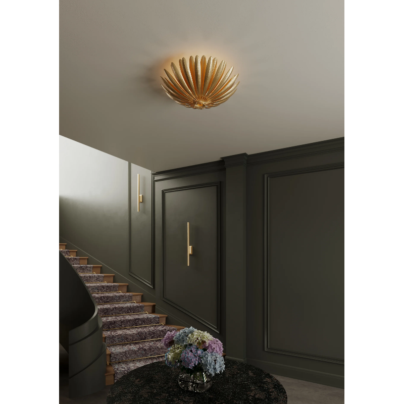 Hudson Valley 1819 Whitfield 3-lt 18" Semi Flush Mount