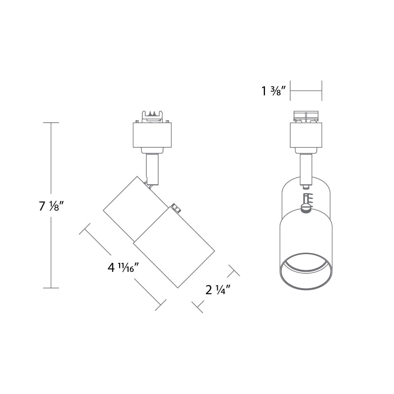 WAC X-10 11W LED Outdoor Track Luminaire
