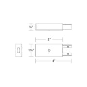 WAC X-FE Outdoor Track Feed End