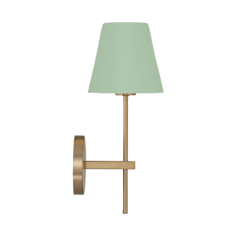 Crystorama XAV-B8321 Xavier 1-lt 15" Tall Wall Sconce - Green