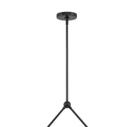 Crystorama XAV-B9306 Xavier 6-lt 46" Linear Chandelier - Matte Black