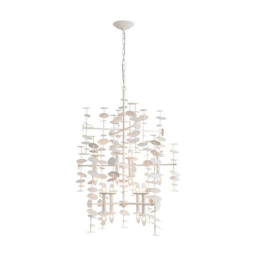 Alora CH340041 Yukari 16-lt 30" Chandelier - Matte White