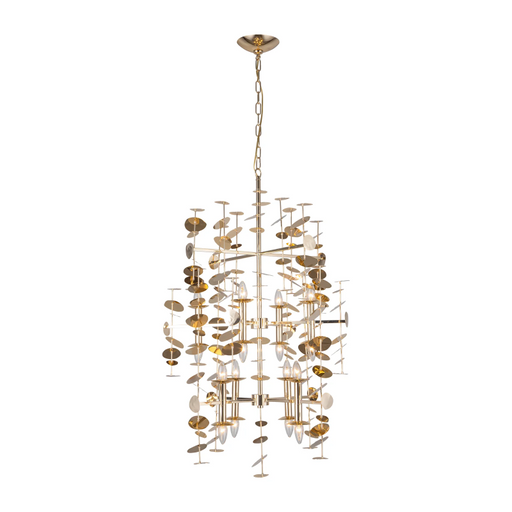 Alora CH340041 Yukari 16-lt 30" Chandelier - Polished Brass