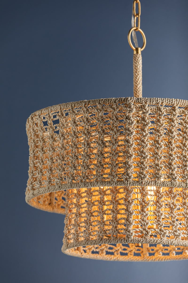 Hudson Valley 5822 Yorkhill 3-lt 22" Pendant