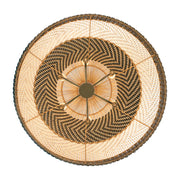 Crystorama ZAN-9006 Zanzibar 6-lt 26" Pendant - Rattan/Black