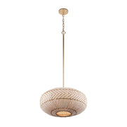 Crystorama ZAN-9014 Zanzibar 4-lt 22" Pendant