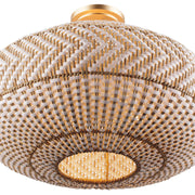 Crystorama ZAN-9014-CEILING Zanzibar 4-lt 22" Semi Flush Mount