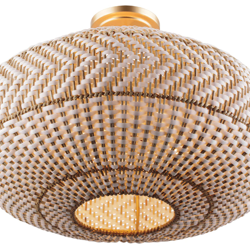 Crystorama ZAN-9014-CEILING Zanzibar 4-lt 22" Semi Flush Mount
