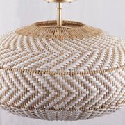 Crystorama ZAN-9014-CEILING Zanzibar 4-lt 22" Semi Flush Mount