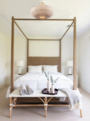 Crystorama ZAN-9014-CEILING Zanzibar 4-lt 22" Semi Flush Mount