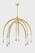 Corbett 471-48 Zeme 8-lt 48" LED Chandelier