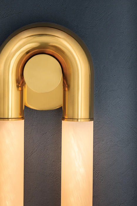 Corbett 471-02 Zeme 2-lt 19" Tall LED Wall Sconce
